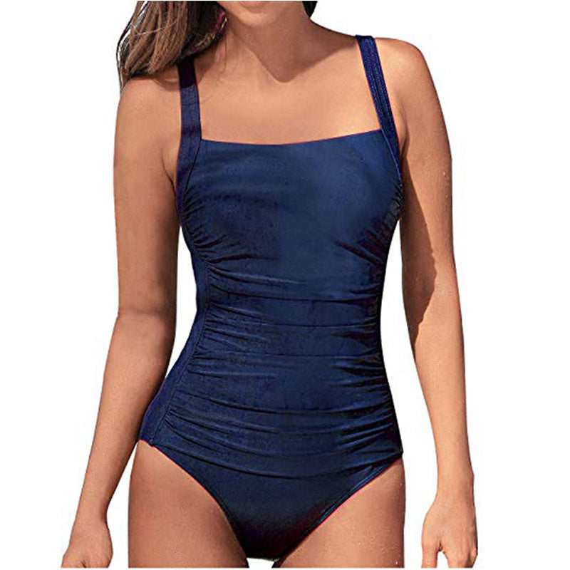 Women's One-Piece Swimsuit in Solid & Floral Prints by Kalea Boutique - KaleaBoutique.com