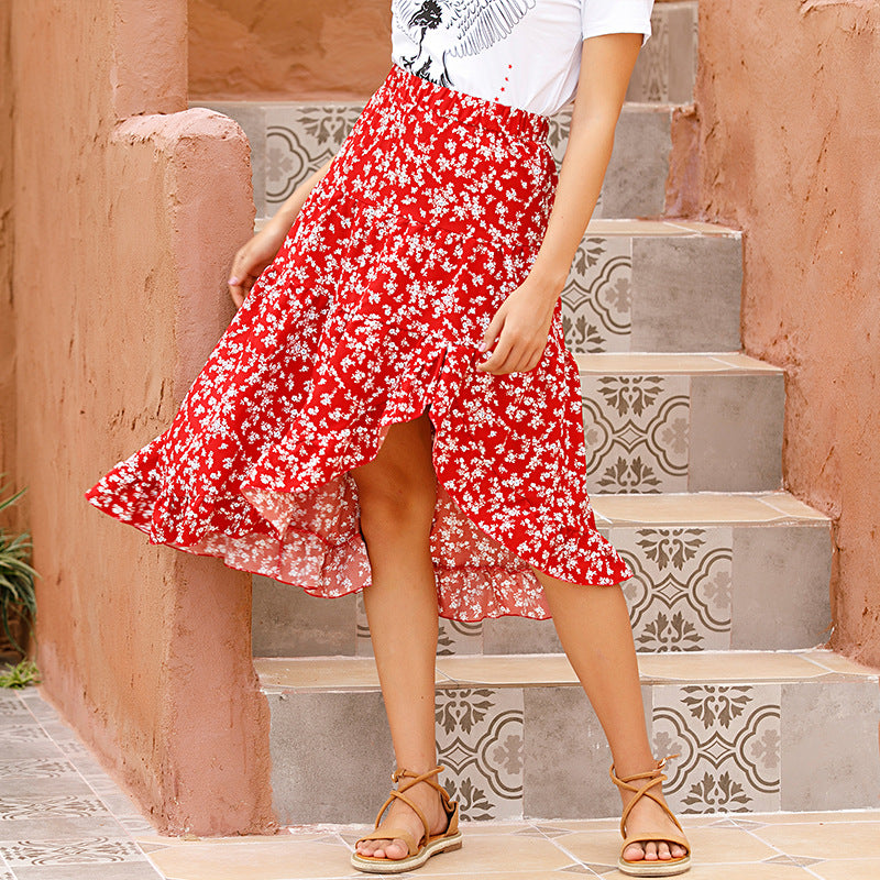 Chiffon Floral Skirt Women - KaleaBoutique.com