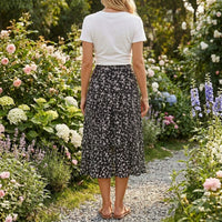 Chiffon Floral Skirt Women - KaleaBoutique.com