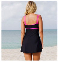 Women Plus Size Swim Dress Costume Swimsuit Skirted Swimwear - KaleaBoutique.com