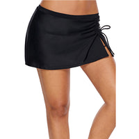Women's Ruched Side-Tie Skirted Swim Bottoms - KaleaBoutique.com