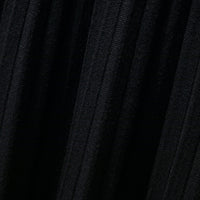 Women's Pleated Knit A-Lined Flared Midi Skirt - KaleaBoutique.com