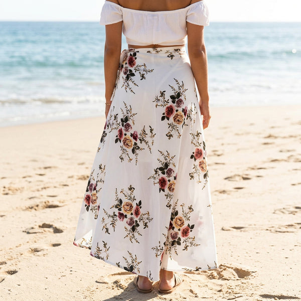 Irregular lace-up skirt - KaleaBoutique.com