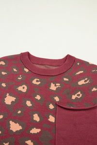 KaleaBoutique Stylish Leopard Print Cap Sleeve Knitted Top - KaleaBoutique.com