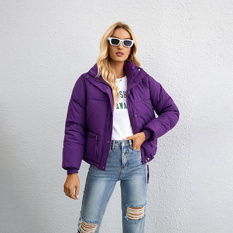 Women’s Relaxed Zip-Up Jacket - KaleaBoutique.com