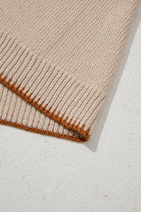 KaleaBoutique Stylish Contrast Trim Short Sleeve Knit HOWDY Western Sweater - KaleaBoutique.com