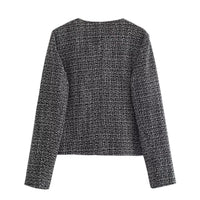 KaleaBoutique Women's Textured Button-Detail Jacket - KaleaBoutique.com