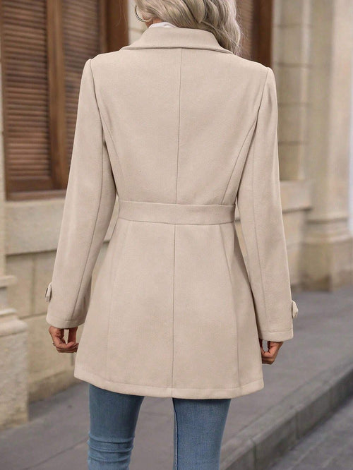 KaleaBoutique Women's Mid-Length Single-Breasted Coat - KaleaBoutique.com