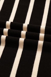 KaleaBoutique Stylish Polo Collar Puff Sleeve Sweater Mini Dress - KaleaBoutique.com