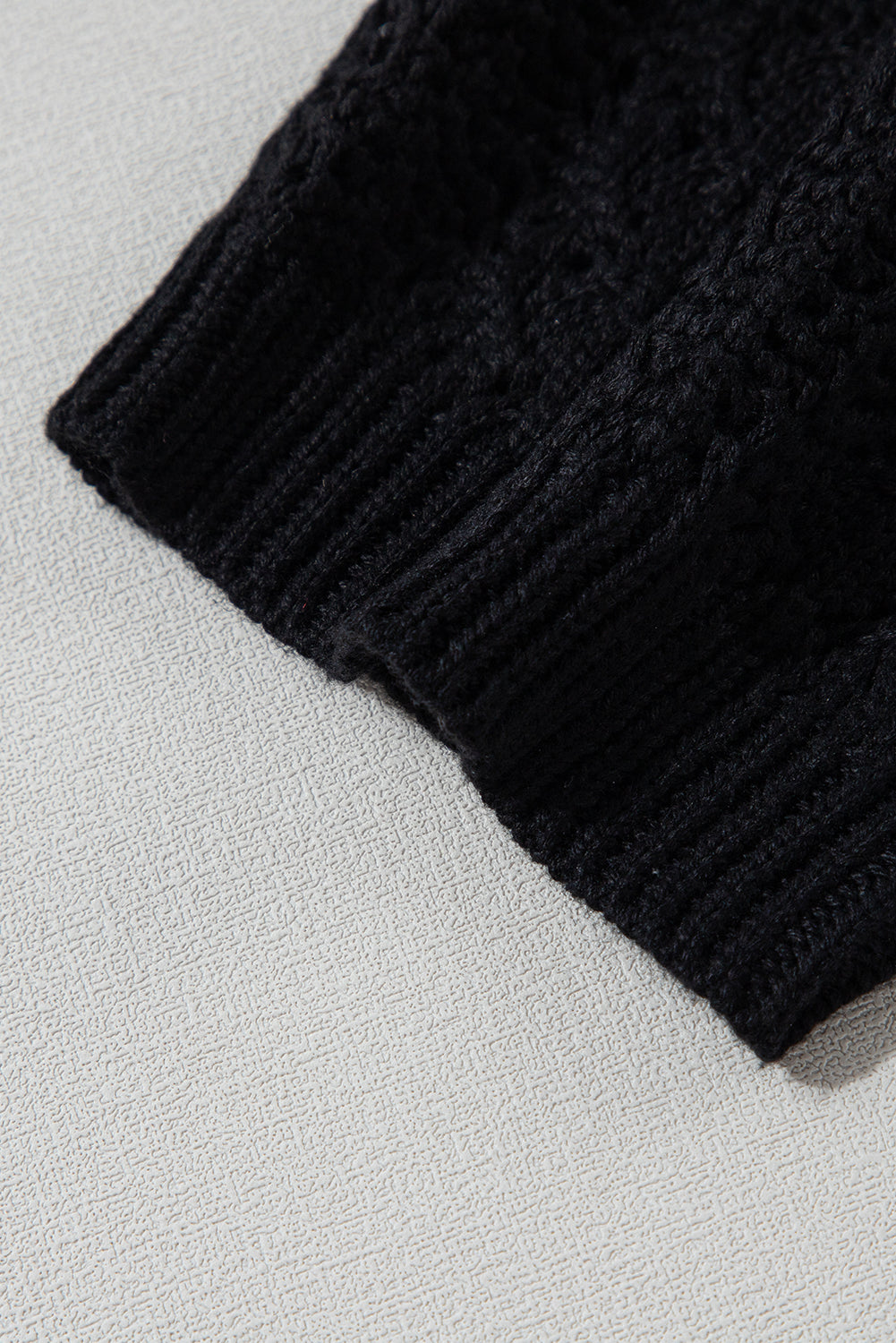 Hollow Out Knit Drop Shoulder Open Front Cardigan - KaleaBoutique.com