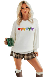 Chenille Graphic Drop Shoulder Holiday Sweater - KaleaBoutique.com