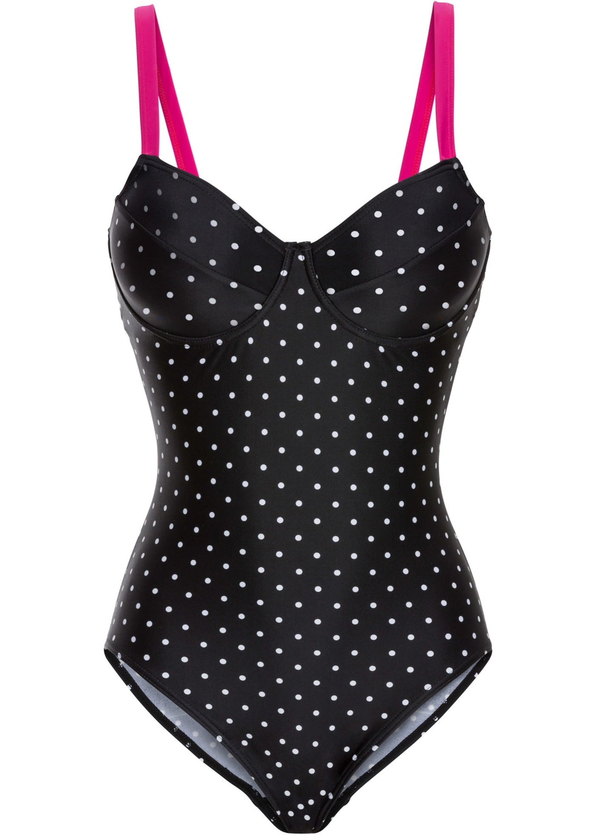 Women's Retro Polka Dot One-Piece Swimsuit by Kalea Boutique - KaleaBoutique.com