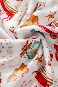 KaleaBoutique Comfortable Christmas Pattern Long Sleeve Shirt and Pants Pajama Set - KaleaBoutique.com