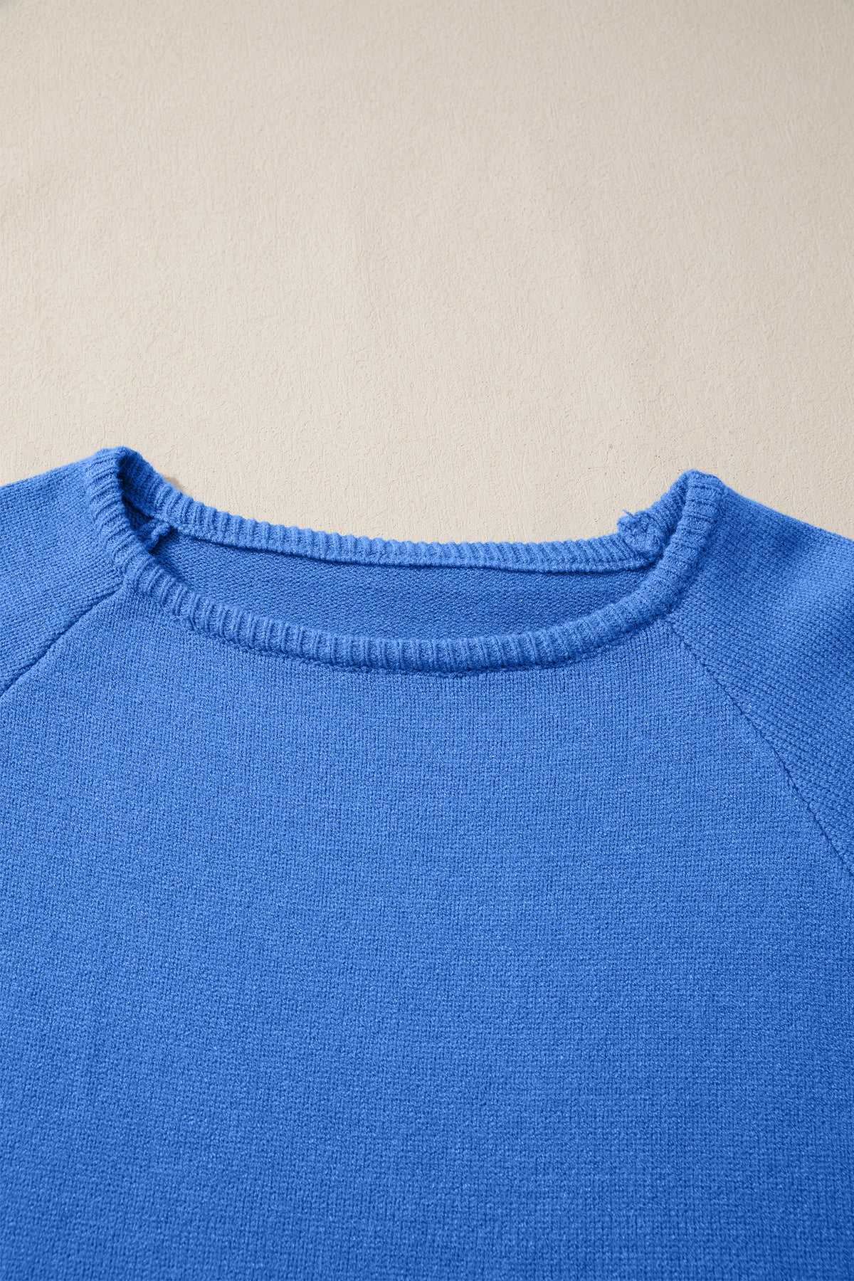 Solid Color Knit Loose Bracelet Sleeve Dolman Sweater - KaleaBoutique.com