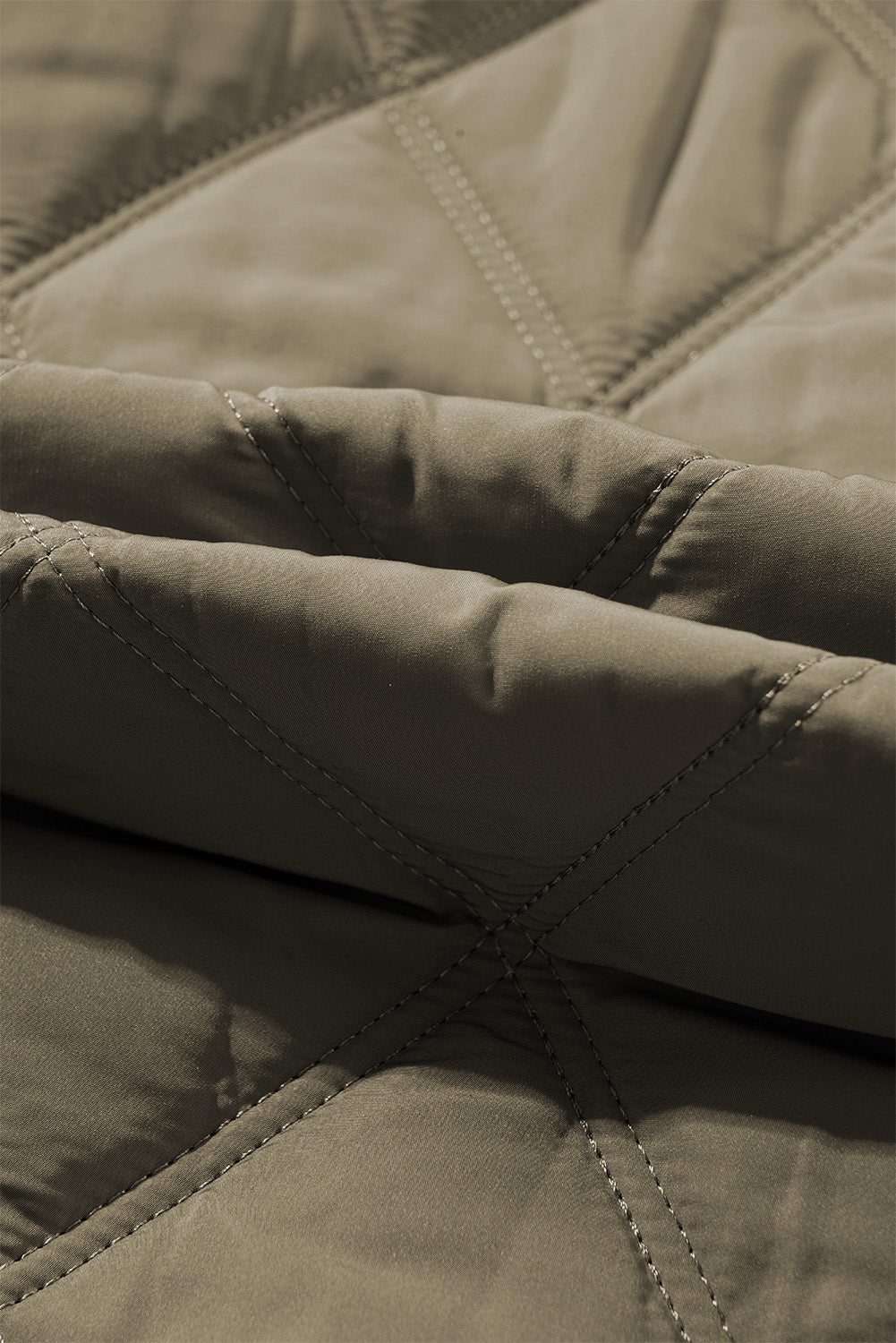 KaleaBoutique Teddy Collar Flap Pockets Quilted Puffer Jacket - KaleaBoutique.com