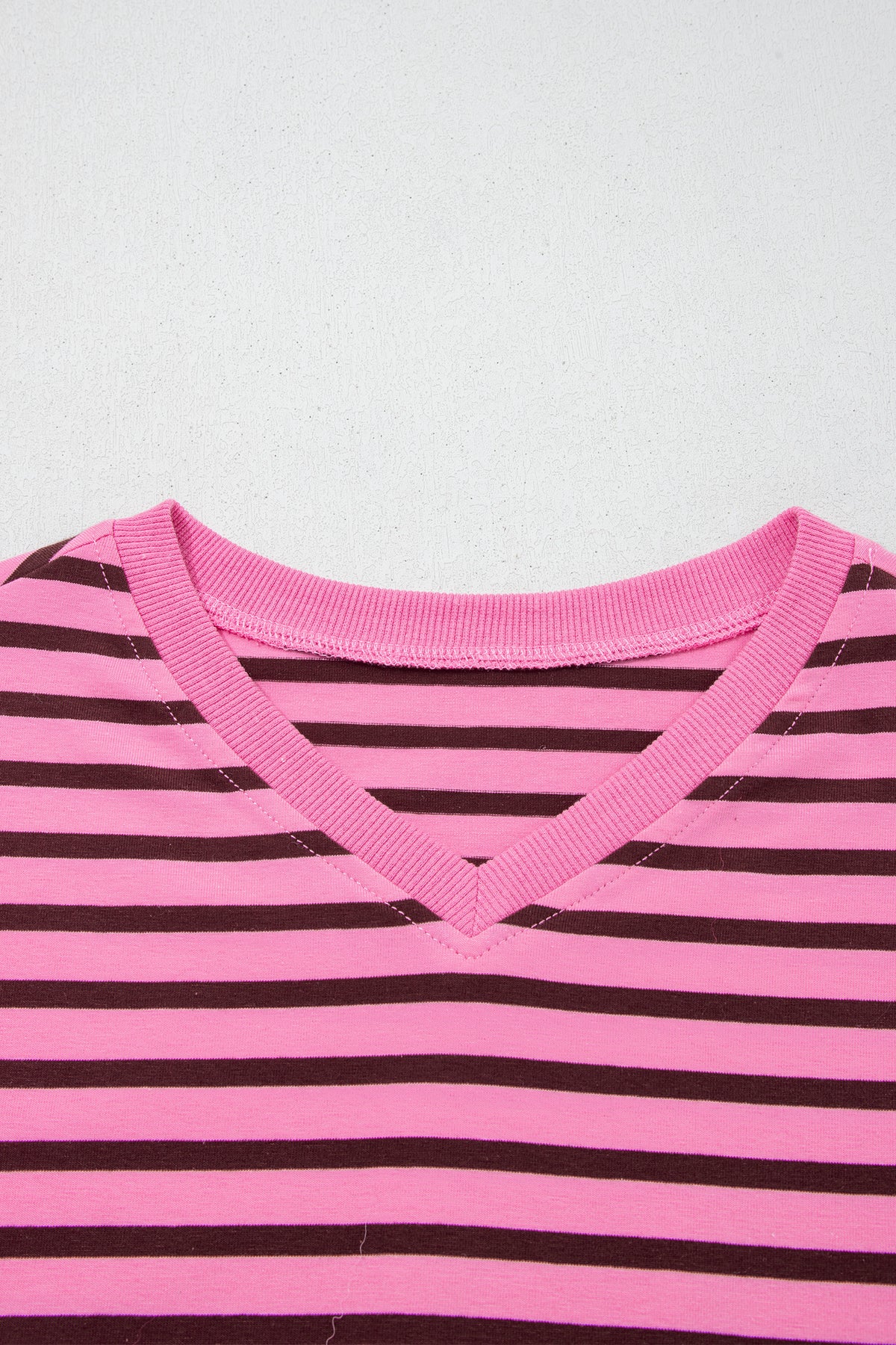 KaleaBoutique Comfortable V Neck Drop Shoulder Long Sleeve Top - KaleaBoutique.com
