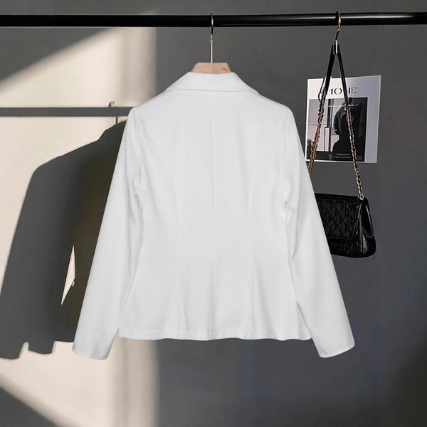 KaleaBoutique Women's Cropped Double-Breasted Blazer - KaleaBoutique.com
