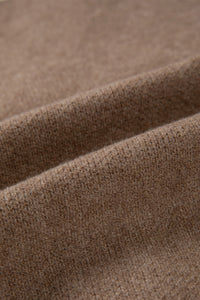 KaleaBoutique Classic Houndstooth Color Block V Neck Raw Edge Button Front Cardigan - KaleaBoutique.com