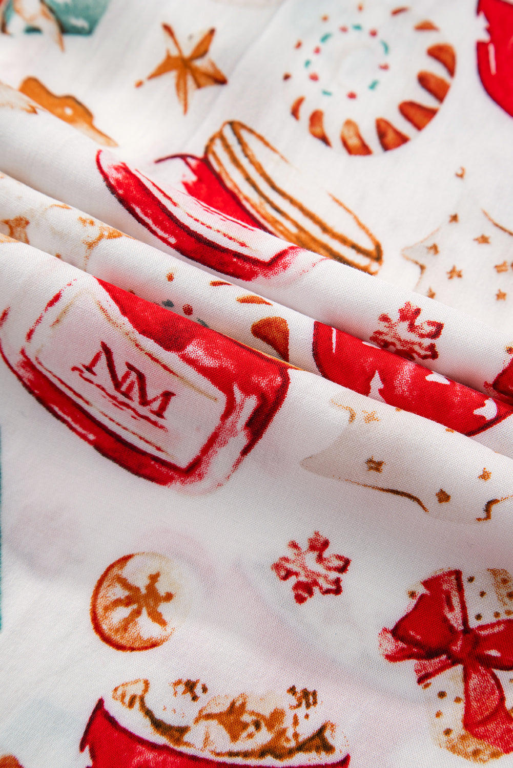 KaleaBoutique Comfortable Christmas Pattern Long Sleeve Shirt and Pants Pajama Set - KaleaBoutique.com