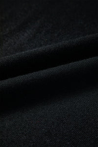 KaleaBoutique Stylish Asymmetric Neck Batwing Sleeve Shift Mini Sweater Dress - KaleaBoutique.com