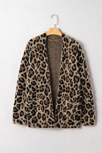 KaleaBoutique Stylish Leopard Open Casual Cardigan - KaleaBoutique.com