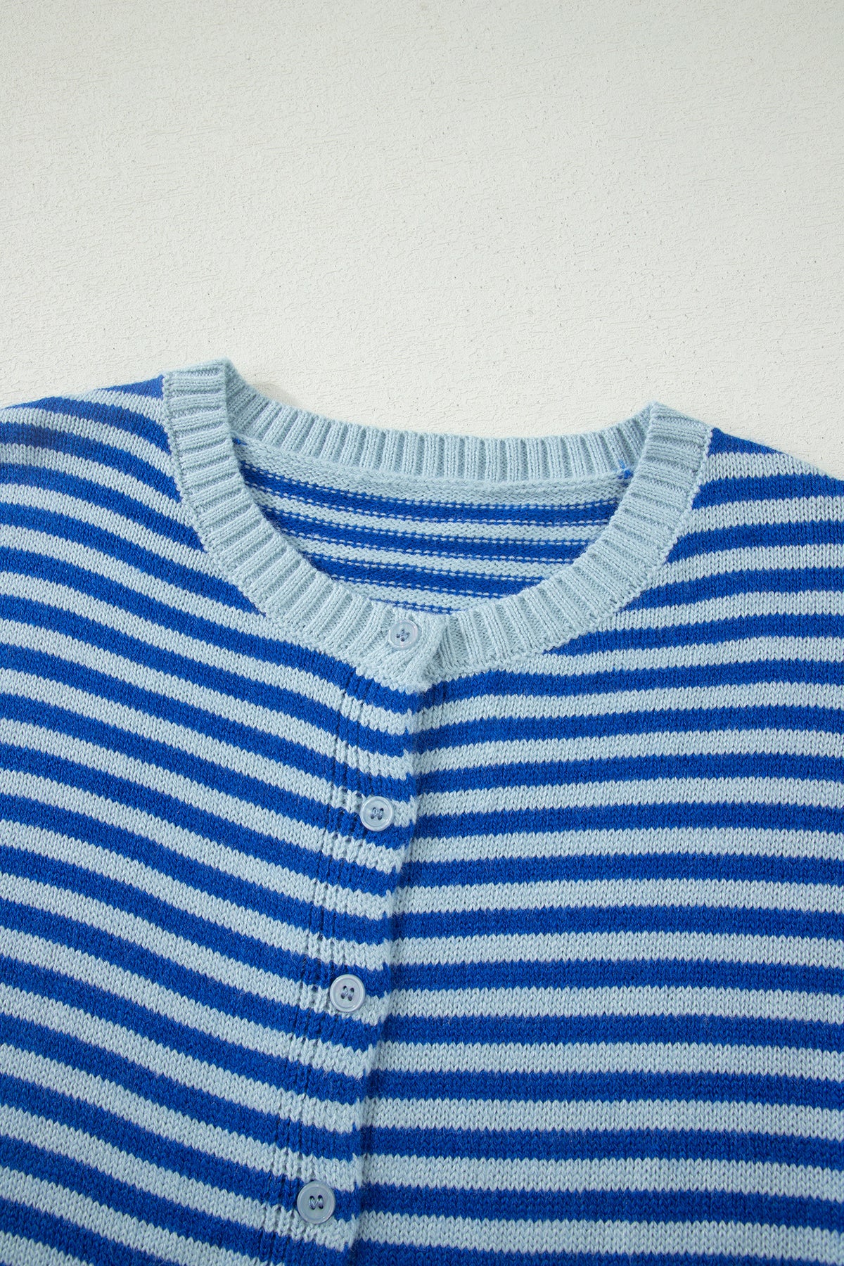 KaleaBoutique Stylish Loose Half Sleeve Knit Button Down Sweater Cardigan - KaleaBoutique.com