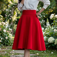 New All-match Umbrella High Waist Mid-length Skirt - KaleaBoutique.com