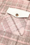KaleaBoutique Plus Size Macrame Plaid Coat - KaleaBoutique.com