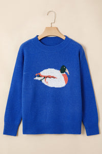 Drop Shoulder Long Sleeve Sweater - KaleaBoutique.com