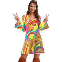 Hippie Clothing Print Dress Women - KaleaBoutique.com