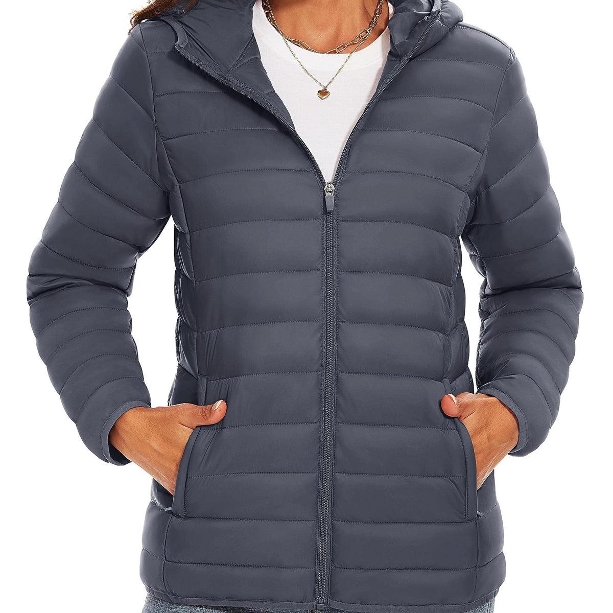 Women’s Plus-Size Lightweight Jacket - KaleaBoutique.com