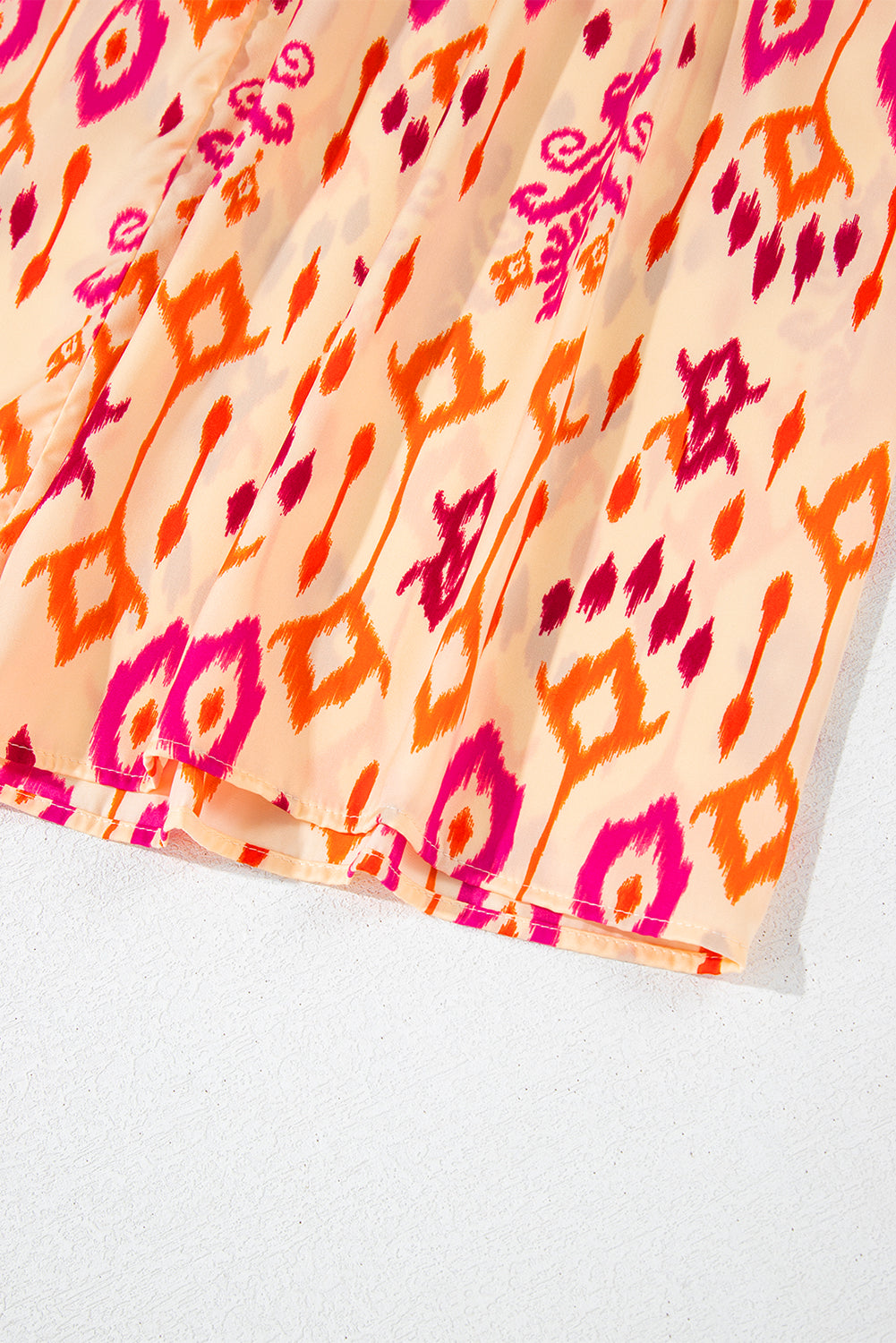 Western Abstract Geometric Printed Maxi Dress - KaleaBoutique.com
