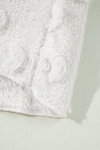 KaleaBoutique Comfortable Textured Leopard Fleece Loose Two Piece Lounge Set - KaleaBoutique.com