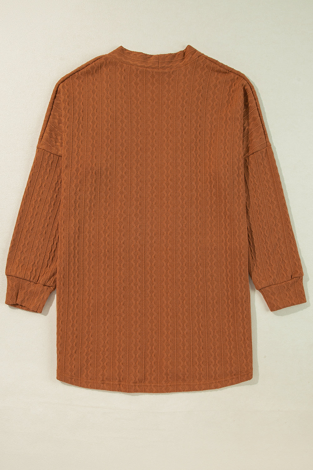 KaleaBoutique Stylish Textured Knit Side Pockets Open Front Cardigan - KaleaBoutique.com