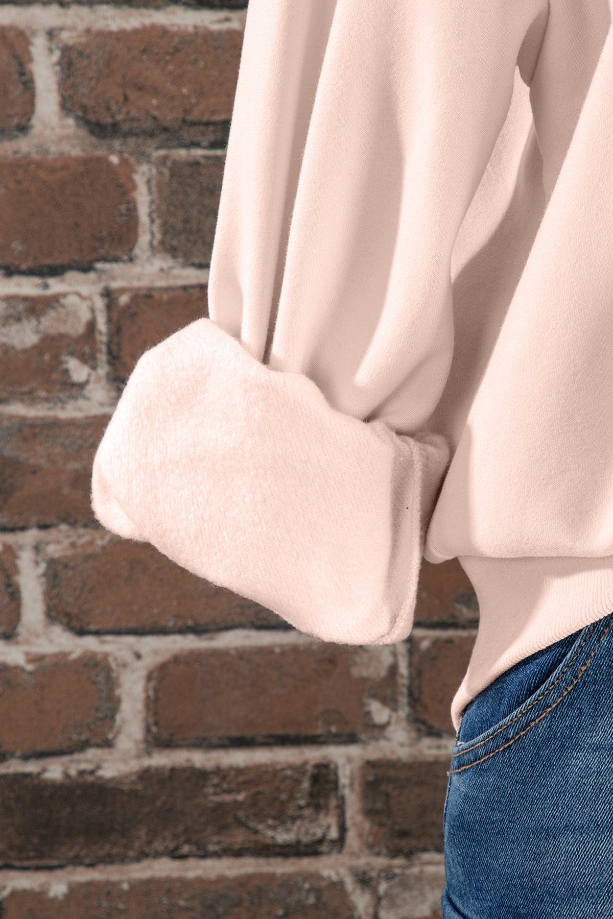 KaleaBoutique Comfortable Oversize Mock Neck Sweatshirt - KaleaBoutique.com