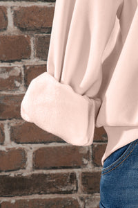 KaleaBoutique Comfortable Oversize Mock Neck Sweatshirt - KaleaBoutique.com