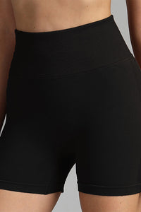 KaleaBoutique Solid Color High Waist Skinny Active Shorts - KaleaBoutique.com