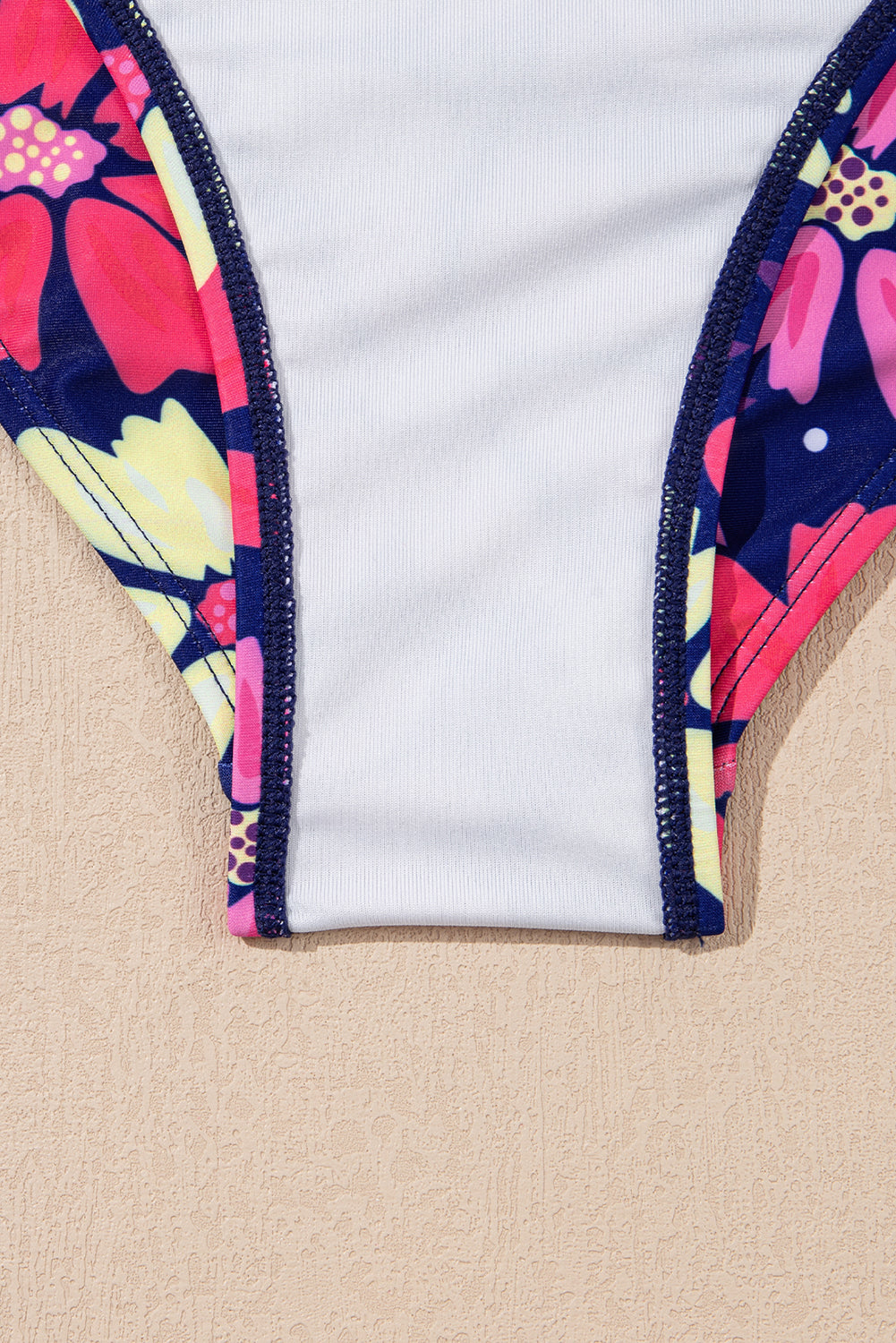 KaleaBoutique Stylish V Neck Ruffled Hem Floral Bottom Tankini 2 Piece Set - KaleaBoutique.com