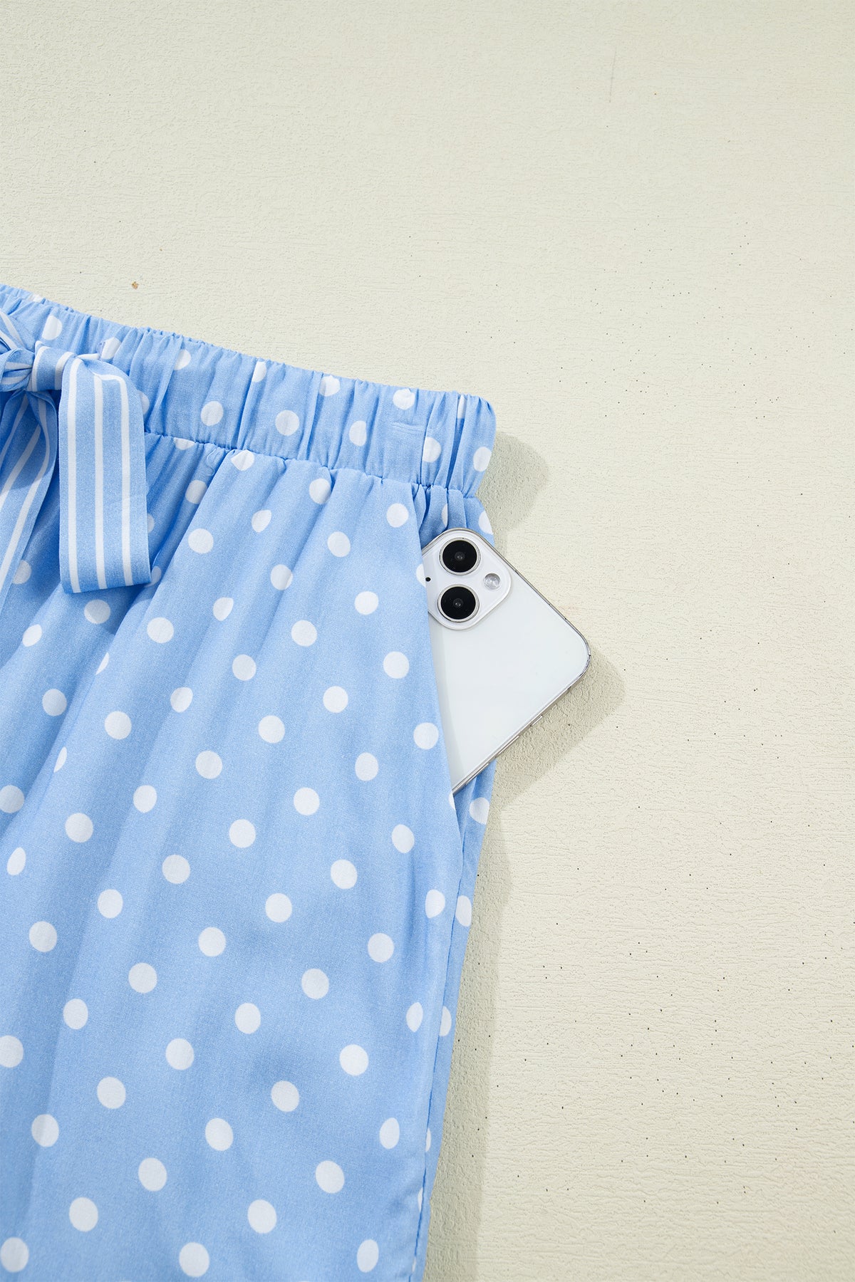 KaleaBoutique Stylish Dotted Print Soft Short Pajama Set - KaleaBoutique.com