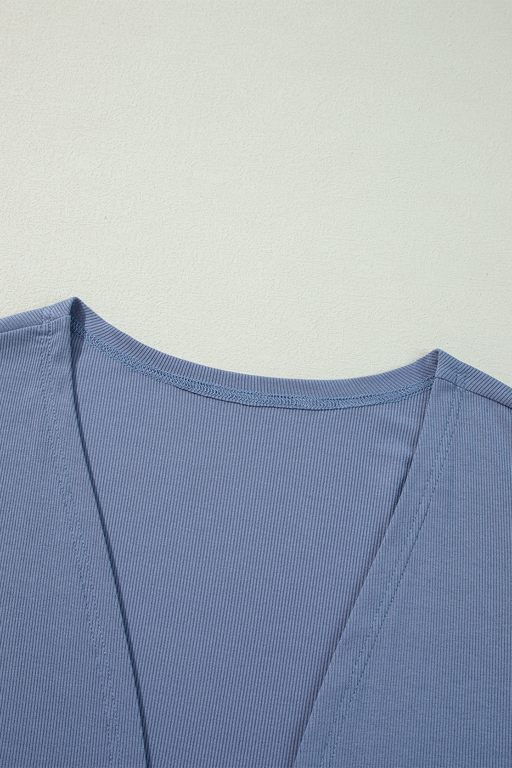 KaleaBoutique Solid Color Rib Knit Open Front Tunic Cardigan - KaleaBoutique.com