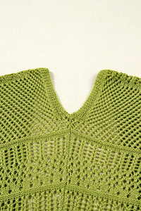 KaleaBoutique Stylish Oversize Crochet Knit Open Cardigan - KaleaBoutique.com