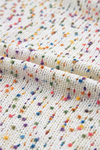 KaleaBoutique Rainbow Popcorn Confetti Open Front Cardigan - KaleaBoutique.com
