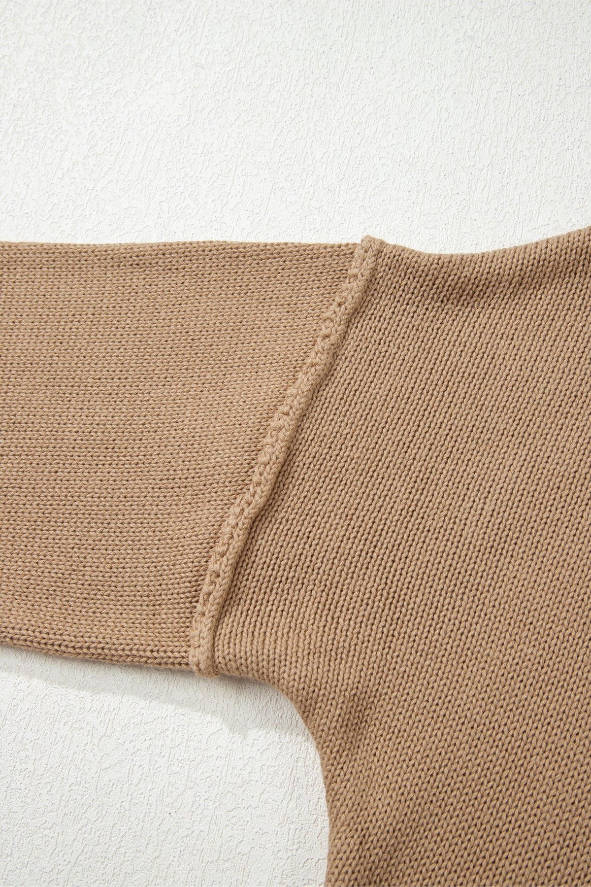 KaleaBoutique Comfortable Exposed Seam Drop Shoulder Oversize Sweater Mini Dress - KaleaBoutique.com