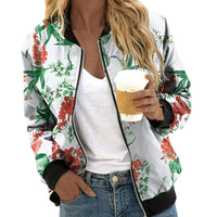 KaleaBoutique Women's 3D-Print Baseball Jacket - KaleaBoutique.com