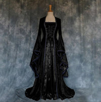 Women's Halloween Medieval Art Retro Dress - KaleaBoutique.com