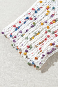 Confetti Rib Knit Long Sleeve Cardigan - KaleaBoutique.com