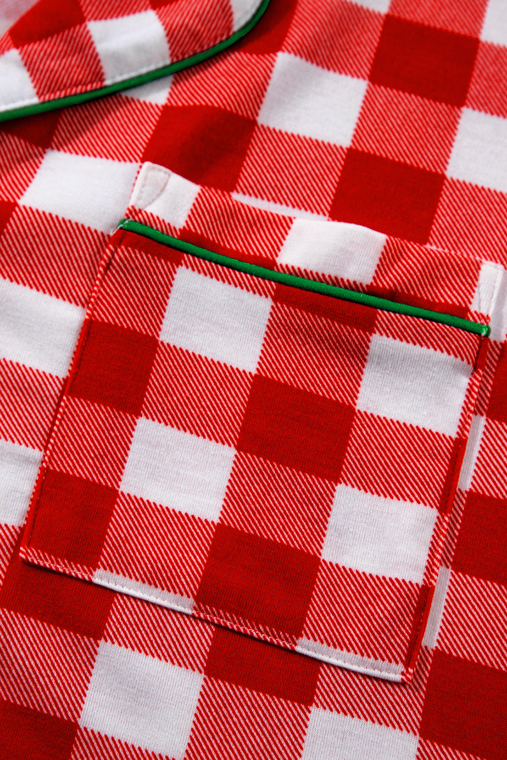 KaleaBoutique Stylish Christmas Plaid Print Shirt and Pants Pajama Set - KaleaBoutique.com