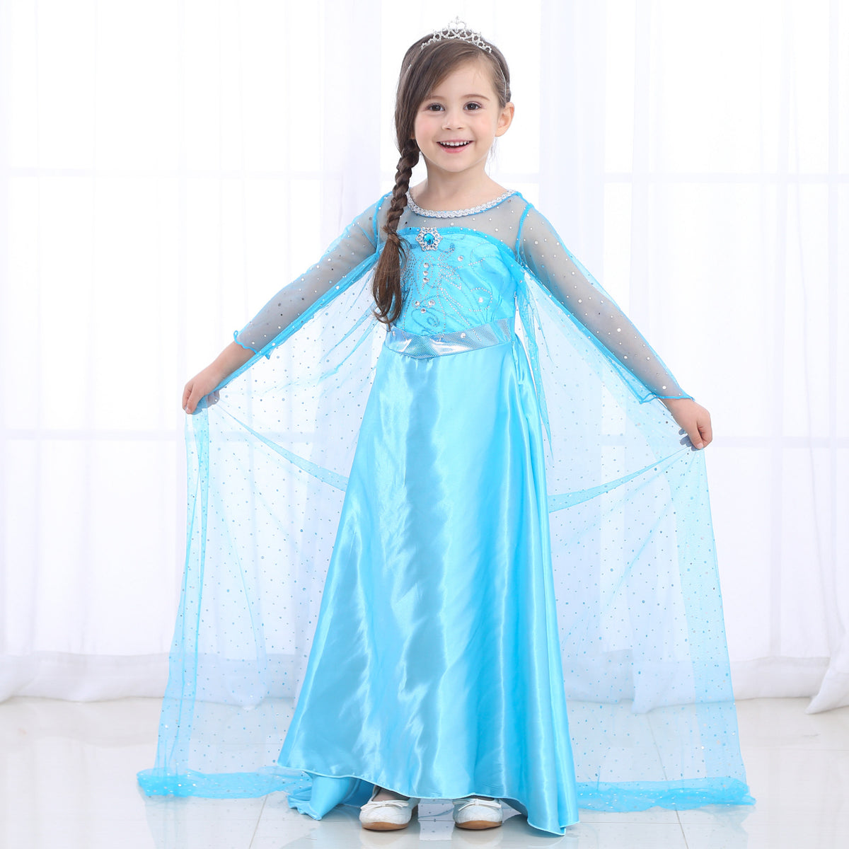 Halloween European And American Children's Long Sleeve Dress - KaleaBoutique.com