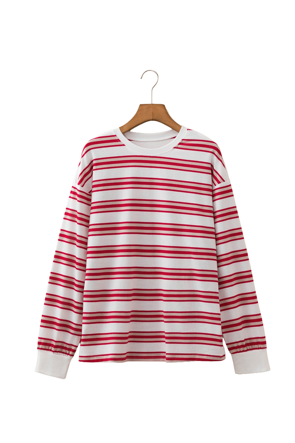 KaleaBoutique Dropped Shoulder Long Sleeve Casual Pullover Top - KaleaBoutique.com