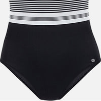 One-piece striped swimsuit - KaleaBoutique.com